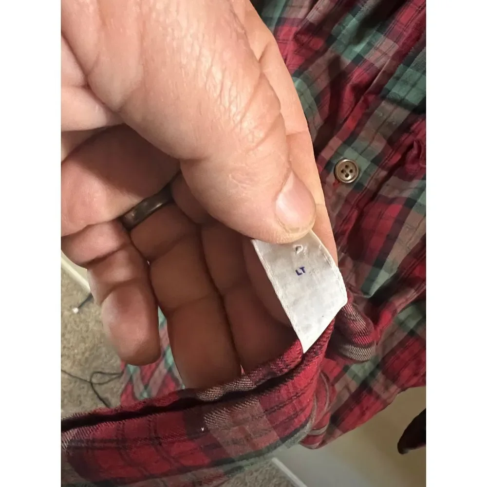 Vintage Polo Ralph Lauren Plaid Shirt - Mens‎ Large Tall